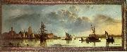 Aelbert Cuyp View on the Maas at Dordrecht oil painting reproduction